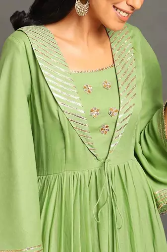 Benazir long anarkali dress