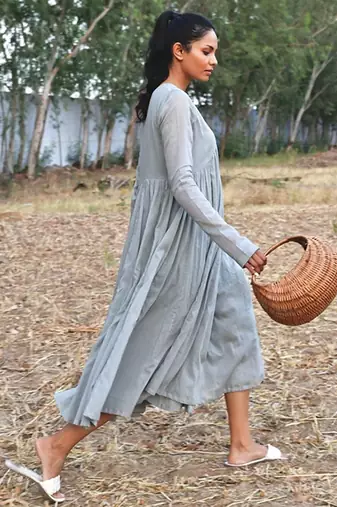 Cloudy days summer dress