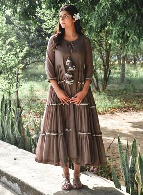 Choco delight summer dress 1