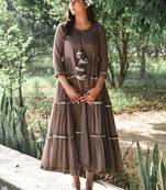 Choco delight summer dress