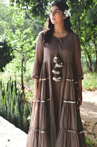 Choco delight summer dress
