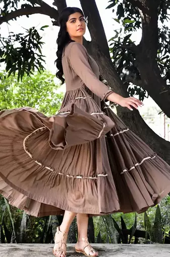 Choco delight summer dress