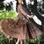 Choco delight summer dress