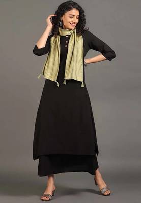 Black daily dose kurta set 1