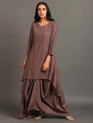 Brown afternoon delight dress 1