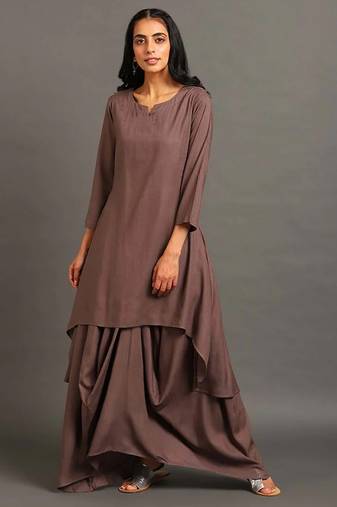 Brown afternoon delight dress
