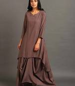 Brown afternoon delight dress