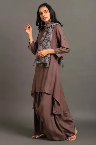 Brown afternoon delight dress