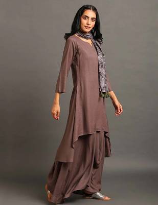 Brown afternoon delight dress 3