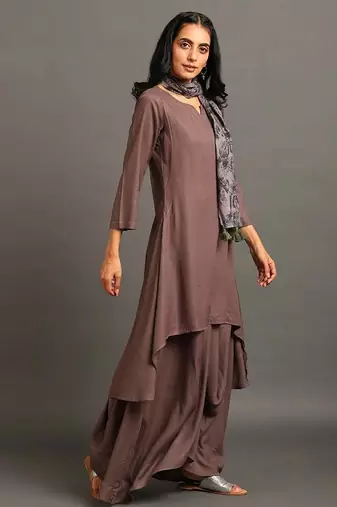 Brown afternoon delight dress