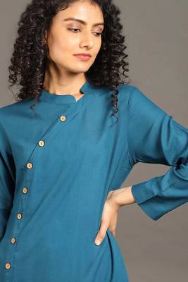 Teal blue sufi saga co-ord set 4