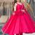 Pink color pure roman silk mirror lace party wear gown