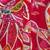 Red rayon woven printed kurta and pant set
