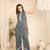 Women floral printed halter neck co-ord set