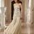 Ivory embroidered jacquard co ord set