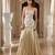 Ivory embroidered jacquard co ord set