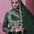 Chinon silk embroidery sequins work fullstitched gown with koti and dupatta     elegant ethnic wear set