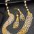 Antique 14 layered gold & pearl mala set