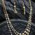 Antique 3 layered pearl & gold mala set