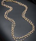 Antique 3 layered pearl mala