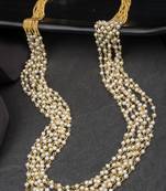 Antique 8 layered pearl mala