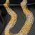 Antique 16 layered pearl & gold mala