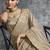 Beigesilk embroidered wedding wear saree