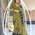 mehedi soft cotton printed fancy saree with blouse