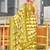 mehendi soft cotton printed fancy saree with blouse