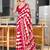 pink soft cotton printed fancy saree with blouse
