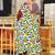 maroon soft cotton printed fancy saree with blouse