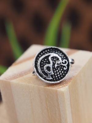 Navratri ethnic silver plated clip on non piercing pressing type nose pin, nose ring stud for women  2
