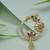 Gold plated drop cz american diamond non-piercing screw press nose ring for women 
