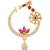 Gold plated drop cz american diamond non-piercing screw press nose ring for women 
