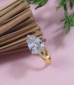 Clip on golden nose pin without hole non piercing pressing type nose ring stud for women 