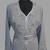 Grey color luxurious Handmade Moroccan Kaftan with hijjab