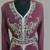Onion-Pink color luxurious Handmade Moroccan Kaftan with hijjab