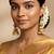 Rubby designer antique jewellery high gold polish earrings for women | fancy ethnic festive jewelry