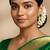 Green antique earrings for women | high gold polish fancy style wedding & festive collection