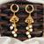 Transparent yellow round bali conical jhumki earrings for women | traditional party jhumka for girls & ladies