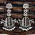 Oxcid designer fancy style party wear beautiful oxidised silver polish long earrings for women & girls