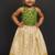  soft kerala silk with zari weaving pattu pavadai set
