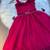 Ranipink soft space silk with diamond and panel work gown