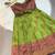 Green soft silk pure zari weaving pavadai gown