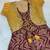 Maroon silk pure zari weaving koti style pavadai gown