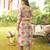 Women multicolor rayon blend floral printed straight kurta trousers with dupatta