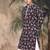 Purple silk embroidred kurta for men