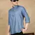 Blue rayon sequins Short kurta for men