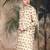 Red silk blend solid kurta for men