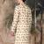 Red silk blend solid kurta for men